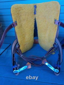 New 14'' Robert Teskey's Fqh Custom Western Barrel Saddle Weatherford Tx