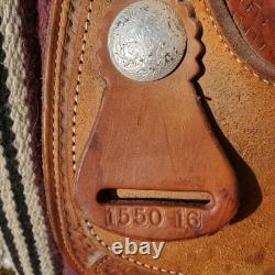 New CUTTING/ COWHORSE SADDLE, 16 seat
