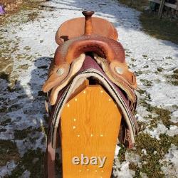 New CUTTING/ COWHORSE SADDLE, 16 seat