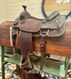 New Reinsman Roper Western Saddle 17 Seat Never Ridden in or used on a horse
