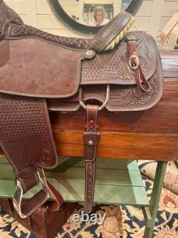 New Reinsman Roper Western Saddle 17 Seat Never Ridden in or used on a horse