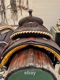 New Reinsman Roper Western Saddle 17 Seat Never Ridden in or used on a horse