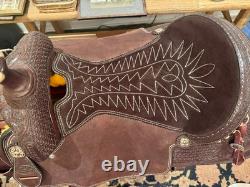 New Reinsman Roper Western Saddle 17 Seat Never Ridden in or used on a horse