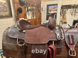 New Reinsman Roper Western Saddle 17 Seat Never Ridden in or used on a horse