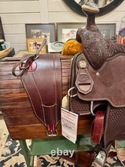 New Reinsman Roper Western Saddle 17 Seat Never Ridden in or used on a horse
