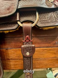 New Reinsman Roper Western Saddle 17 Seat Never Ridden in or used on a horse