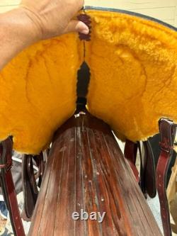 New Reinsman Roper Western Saddle 17 Seat Never Ridden in or used on a horse