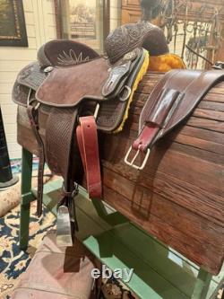 New Reinsman Roper Western Saddle 17 Seat Never Ridden in or used on a horse
