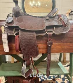 New Reinsman Roper Western Saddle 17 Seat Never Ridden in or used on a horse