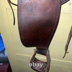 Nice 1950's Montana Saddlery Missoula, Montana Western Saddle 15 Seat BEAUTY