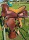 Nice Used/antique 11 A Fork Western Pony Saddle Withtapaderos, Original Cinches