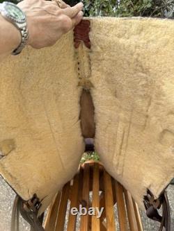 Nice Versitile Tex tan Western Saddle for trail, pleasure, ranch