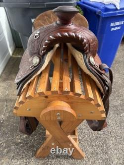 Nice Versitile Tex tan Western Saddle for trail, pleasure, ranch