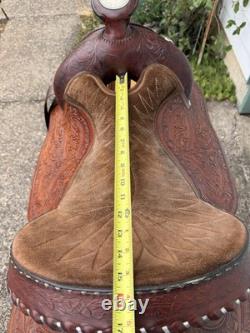 Nice Versitile Tex tan Western Saddle for trail, pleasure, ranch