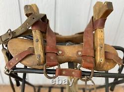 Old Vintage Pack Mule Saddle Wooden