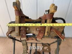 Old Vintage Pack Mule Saddle Wooden