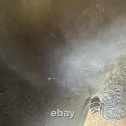 Old Visalia Stock Co. High Back Western Saddle D. E. Walker 15 1920's California