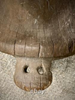 Old Western Wood Saddle Vaquero Antique Primitive 200 to 350+ Yr