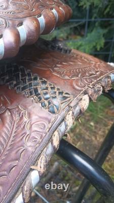 Older Tooled 13 Youth Western Saddle Quality Made