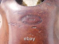 Original Montana Saddlery Missoula Mont. 1109 Western Saddle With 14½ Seat