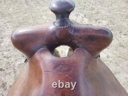 Original Montana Saddlery Missoula Mont. 1109 Western Saddle With 14½ Seat
