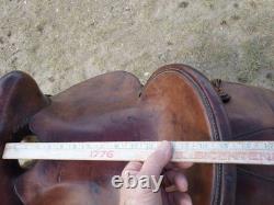 Original Montana Saddlery Missoula Mont. 1109 Western Saddle With 14½ Seat