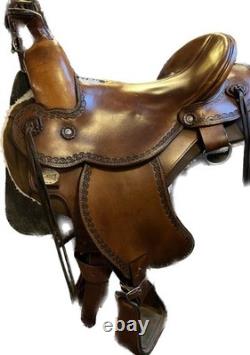 Orth-Flex 15 Western Saddle