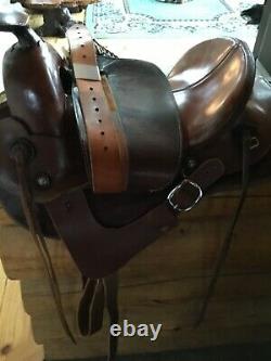 Ortho-Flex Western Saddle 14