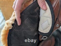 Orthoflex cut back trail saddle, brown, seat size 14 (western)/18.5 (English)