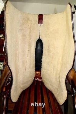 PHIL HARRIS Western Show Saddle Silver WithGold Trim 15 1/2 Seat FQHBars VGC