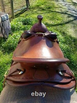 Parelli Fusion Western Horse Saddle 16 Seat FQHB Immaculate Condition