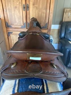 Parelli Fusion Western Saddle. Custom With Oak Stirrups, Bucking Rolls, 17 Seat