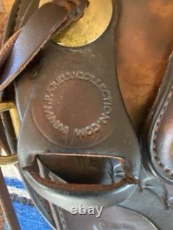 Parelli Fusion Western Saddle. Custom With Oak Stirrups, Bucking Rolls, 17 Seat
