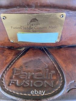 Parelli Fusion Western Saddle. Custom With Oak Stirrups, Bucking Rolls, 17 Seat