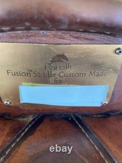 Parelli Fusion Western Saddle. Custom With Oak Stirrups, Bucking Rolls, 17 Seat
