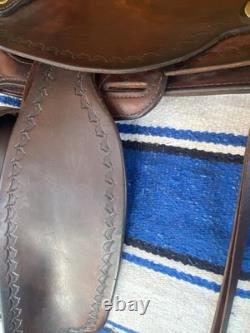 Parelli Fusion Western Saddle. Custom With Oak Stirrups, Bucking Rolls, 17 Seat