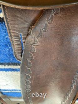 Parelli Fusion Western Saddle. Custom With Oak Stirrups, Bucking Rolls, 17 Seat