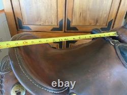 Parelli Fusion Western Saddle. Custom With Oak Stirrups, Bucking Rolls, 17 Seat