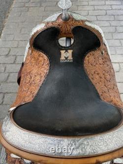 Phil Harris 16 Western Show Saddle with Saddle Bag