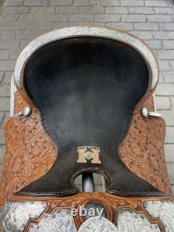 Phil Harris 16 Western Show Saddle with Saddle Bag
