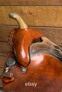 Phil Harris Custom Western Saddle 16 great for Working, Ranch, Trail/Pleasure