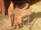 Phil Harris Saddle Custom Made Close Contact 15 1/2 Awesome Ride! Need To Sell