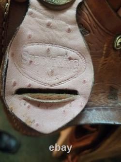 Pink Butterfly Saddle