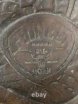 Pioneer Big Horn 15 No. 903 Brown Leather Western Pleasure/Trail Saddle Vintage