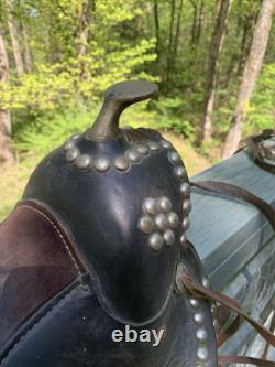 Pony & Kid Antique/Vintage Western Riding Saddle