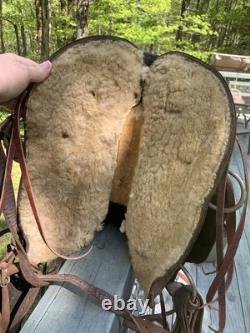 Pony & Kid Antique/Vintage Western Riding Saddle