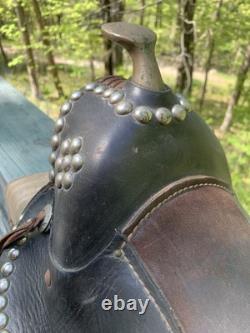 Pony & Kid Antique/Vintage Western Riding Saddle
