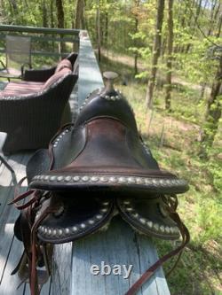 Pony & Kid Antique/Vintage Western Riding Saddle