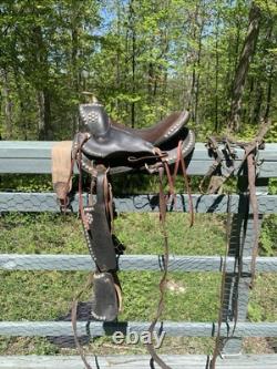 Pony & Kid Antique/Vintage Western Riding Saddle