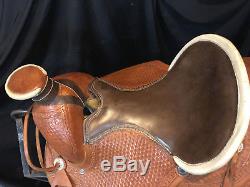 Porter Western Roping Roper Trail Ranch Saddle 15.5 Seat